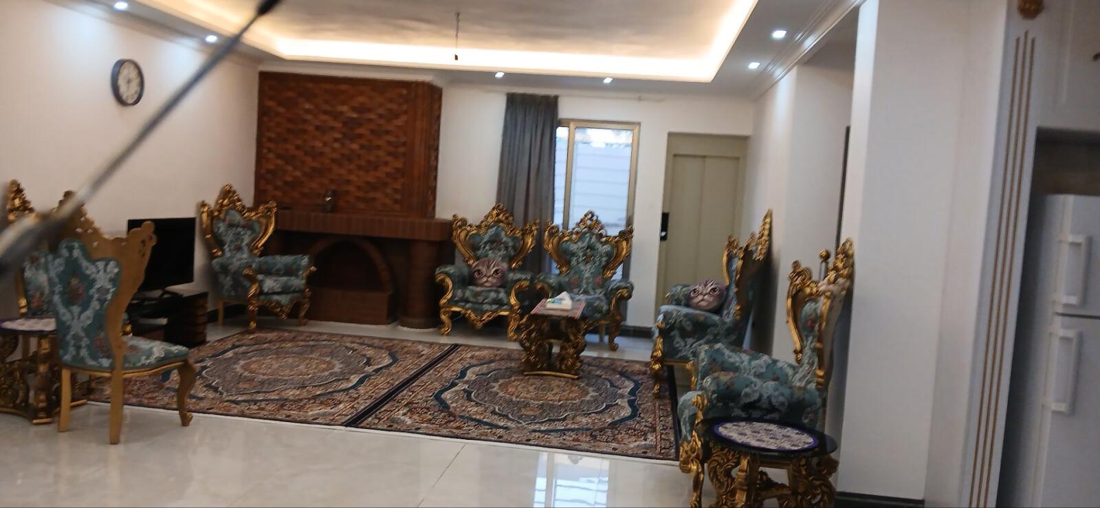 پذیرایی طبقه همکف پذیرایی طبقه همکف